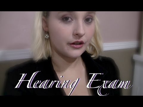 Hearing Exam Role-Play (ASMR) ____*Headphones Suggested*