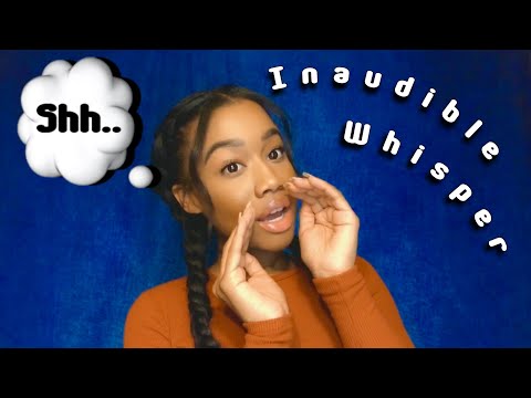 [ASMR] Can I Tell You a Secret Inaudible Whisper(Unintelligible Whisper)