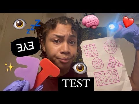 ASMR - Fast Paced Eye Examination
