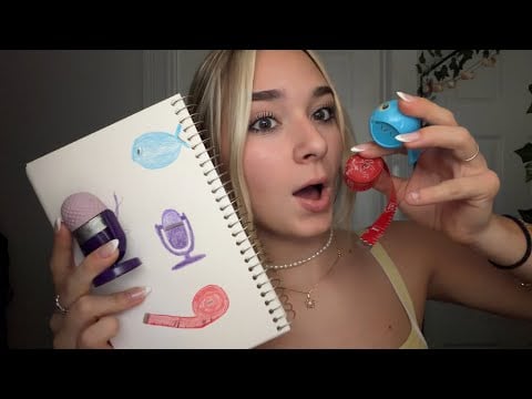 ASMR Sketching Triggers!