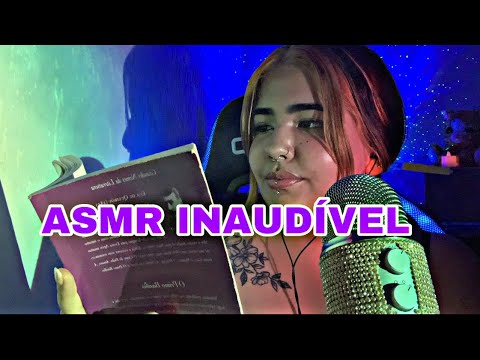 ASMR Lendo um Livro para Você em Inaudível ✨💕💤 - Ly ASMR