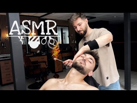 ASMR: Fire and Touch — Exotic Mouth Massage and Flame Magic
