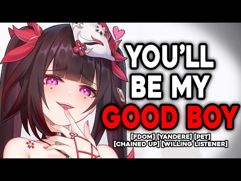 Yandere Girlfriend Makes You Her Pet ASMR | [FDom] [GF Roleplay Comfort Sleep Aid]