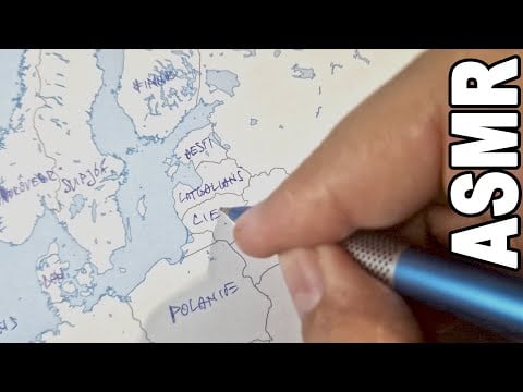 ASMR: How Every European Country Got Its Name (ASMR Whispered Etymology)