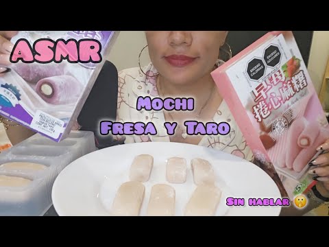 ASMR | PROBANDO MOCHI | SIN HABLAR