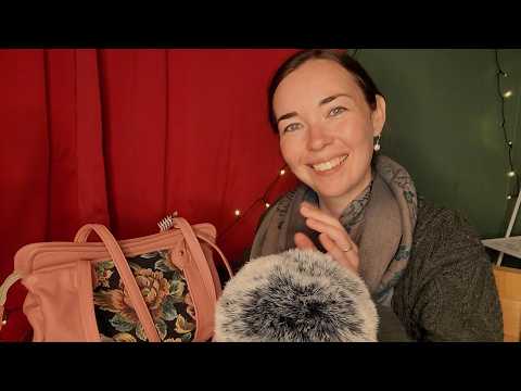 What's In My Bag 🍂 ASMR 🍂 Soft Spoken, Tapping, Zips