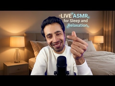 🔴 ASMR Live Stream For Sleep and Relaxation ✨😴💤💤