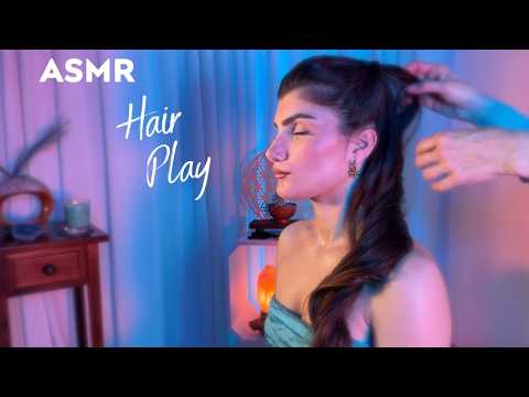ASMR✨ Brushing e Scalp Massage su Persona Reale ✨ Personal Attentions FOCUS Hair Play
