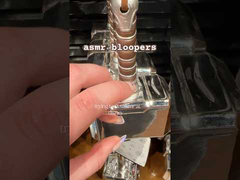 was not expecting this… #asmr #bloopers #funny