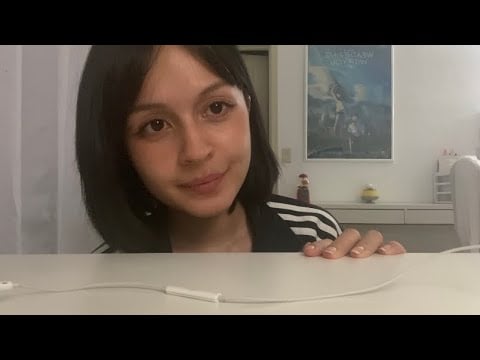 first time trying asmr with apple mic