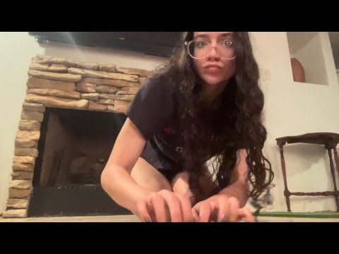 Asmr ~ Fast Floor Tapping & Scratching (Minimal Talking)
