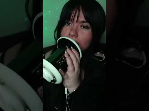 3dio mouth sounds and ear brushing ASMR #asmr #relax #asmrshorts #asmrsounds