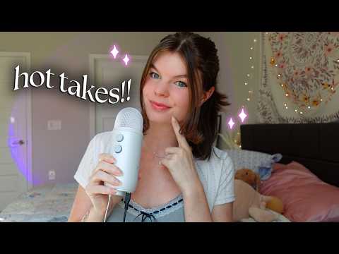 ASMR whisper ramble ✨ harmless hot takes tag