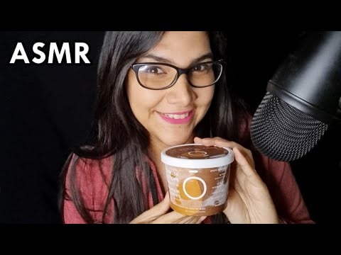 ASMR COMIENDO HELADO PROTEICO DE CHOCOLATE 🍨 | ASMR en Español