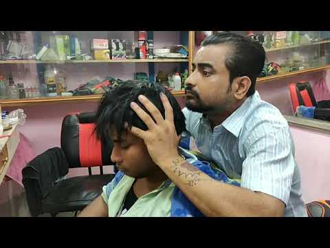 Awesome technique of Indian head and body massage with neck cracking | Effective ASMR