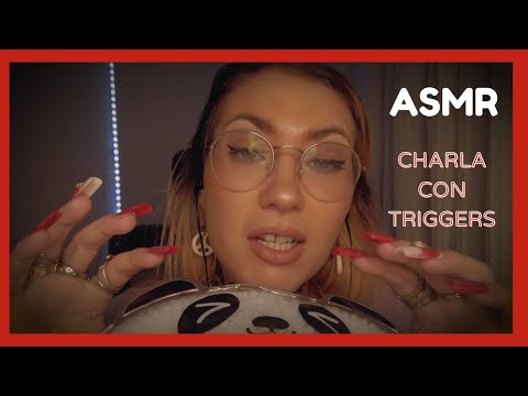 ASMR Charla con triggers muy relajante