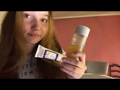 Quick skin care on you ASMR