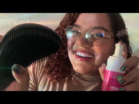 ASMR MEXENDO SEU CABELO 😍💕