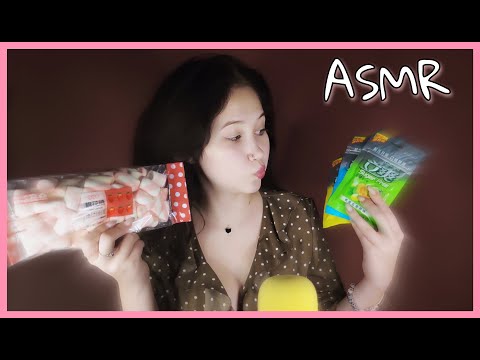 АСМР ИТИНГ КИТАЙСКИЕ ВКУСНЯШКИ СЛАДОСТИ ЧЕЛЛЕНДЖ МАРШМЕЛЛОУ | ASMR EATING CHINESE SWEETS CHALLENGE