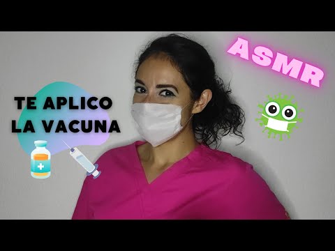 👩‍⚕️ Te APLICO la VACUNA 💉 | Roleplay ASMR en español | ASMR Kat