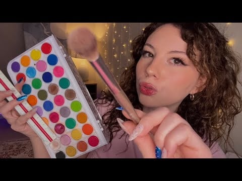 ASMR| POV: Art Student Turns You Into Her ✨ART PROJECT✨ (roleplay)