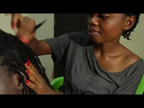 ASMR RELAXING SCALP SCRATCHING AND MASSAGE 