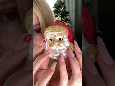 ASMR: Christmas Ornaments 🥰🎅🏻🎄#christmas #asmr #ornaments #xmas