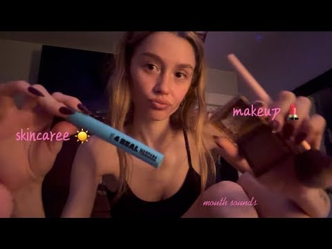 Personal Attention to watch while you get ready for the day/for bed 😇 (hand sounds, close to camera)