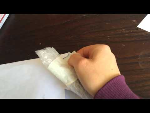 Unboxing a gift from switzerland