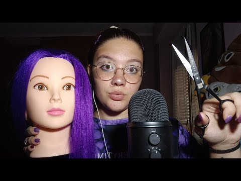 ROLEPLAY PARRUCCHIERA RILASSANTE SI PRENDE CURA DI TE 😴💜 | ASMR ITA