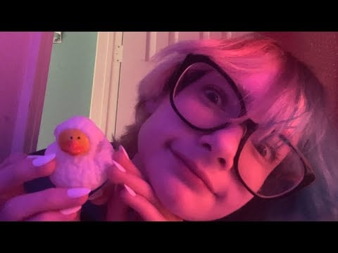 asmr right after i woke up (silly lil rambles)