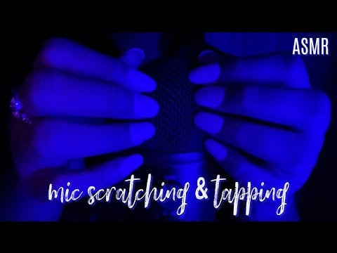 ASMR Deep Mic Scratching and Tapping (No Talking)