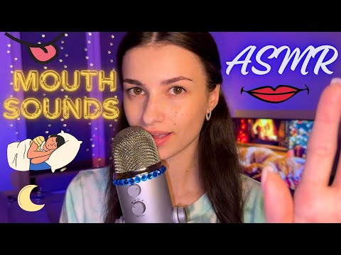 ASMR🎙️😴YOU WILL DEFINITELY FALL ASLEEP AND GET TINGLES👅💤❤️mouth sounds👅