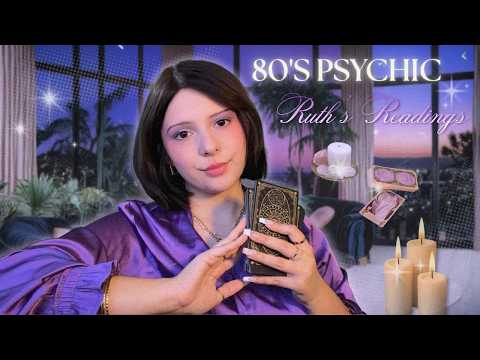 (asmr) late night 80's tv psychic tarot reading📺🔮📼(soft spoken + nostalgic)