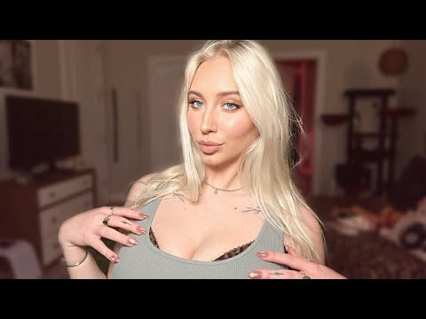 Trying ASMR Body Triggers - Collarbone Tapping & Skin Scratching