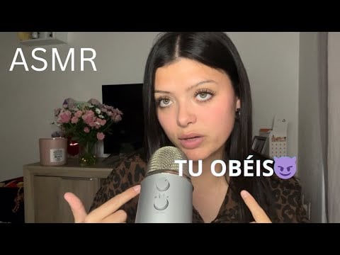 ASMR | Une peste te donne des ordres pour dormir…
