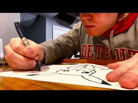 ASMR Drawing You in 2 Minutes - Who’s That Pokemon #2