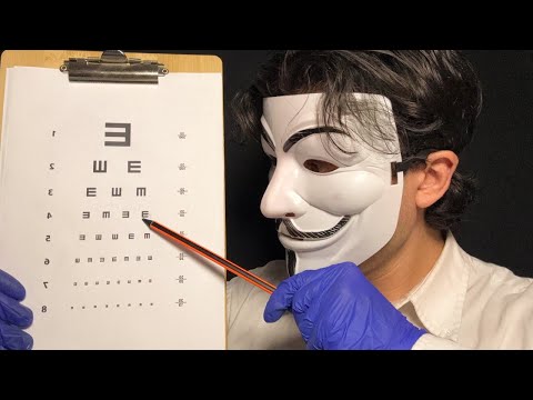 ASMR - Examen REAL de la VISTA👁️