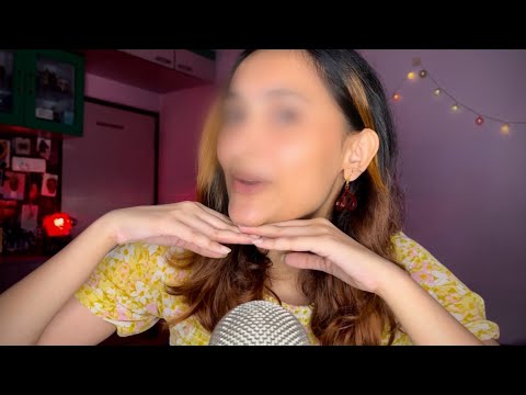 ASMR Trying to do my makeup for the first time (I did bad😂)