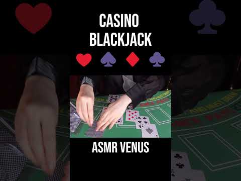ASMR Short2 Late Night Blackjack Dealer at a 5 Star✨Casino Hotel ♥ ♠ ♦ ♣