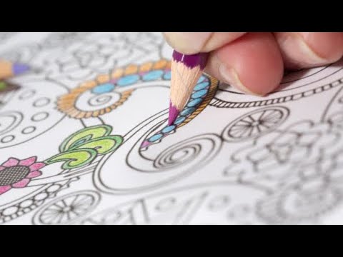 ASMR Español [Spanish ASMR]: Coloreando un Mandala de Perezoso [Whisper, Coloring sounds, Visual]