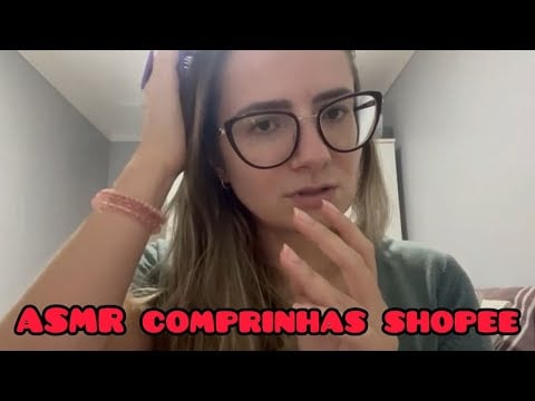 ASMR COMPRINHAS NA SHOPEE #asmr #asmrunboxing