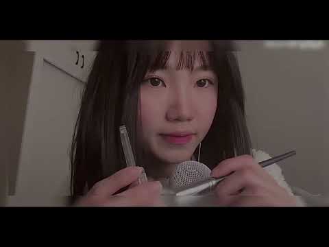 ASMR🎧｜Your gentle and flattering roommate will do your makeup.Super comfortable item trigger sound