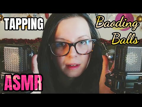 ASMR TAPPING ON METAL Chinese Baoding Balls