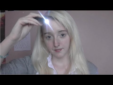 Eye Examination Roleplay, Light Following, Personal Attention - Soft Spoken - ASMR