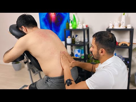 Asmr Massage Yakup | Back Massage (Ear,Neck,Head,Waist)