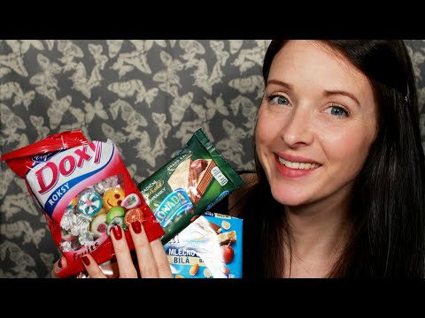 Czech Republic 🇨🇿 Snack Unboxing - ASMR Mouth Sounds