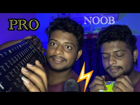 ASMR Noob vs Pro