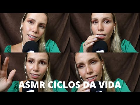 ASMR NOVOS CICLOS DA VIDA -  Bruna Harmel ASMR