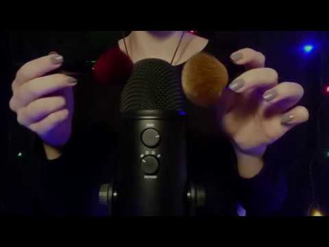 First ASMR Video - Microphone Brushing (+ Some Scratching) [No Talking]